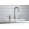 Kingston Brass FSC8938DL Concord Widespread Bathroom Faucet W/ Brass Pop-Up, Nickel FSC8938DL - alternate 3